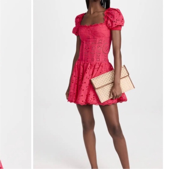 NWT Charo Ruiz Yara Dress in Fuchsia - Picture 2 of 9